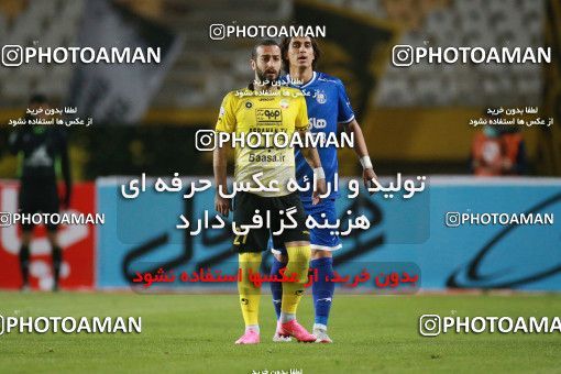 1584814, Isfahan, Iran, لیگ برتر فوتبال ایران، Persian Gulf Cup، Week 15، First Leg، Sepahan 2 v 0 Esteghlal on 2021/02/13 at Naghsh-e Jahan Stadium