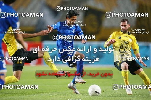 1584849, Isfahan, Iran, لیگ برتر فوتبال ایران، Persian Gulf Cup، Week 15، First Leg، Sepahan 2 v 0 Esteghlal on 2021/02/13 at Naghsh-e Jahan Stadium