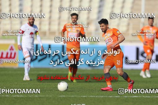 1584869, Tehran, , لیگ برتر فوتبال ایران، Persian Gulf Cup، Week 15، First Leg، Saipa 1 v 2 Tractor Sazi on 2021/02/14 at Shahid Dastgerdi Stadium