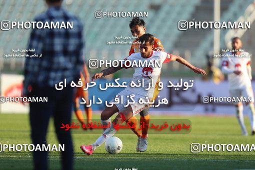 1584917, Tehran, , لیگ برتر فوتبال ایران، Persian Gulf Cup، Week 15، First Leg، Saipa 1 v 2 Tractor Sazi on 2021/02/14 at Shahid Dastgerdi Stadium