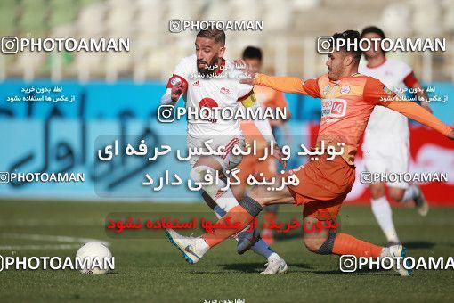 1585635, Tehran, , لیگ برتر فوتبال ایران، Persian Gulf Cup، Week 15، First Leg، Saipa 1 v 2 Tractor Sazi on 2021/02/14 at Shahid Dastgerdi Stadium