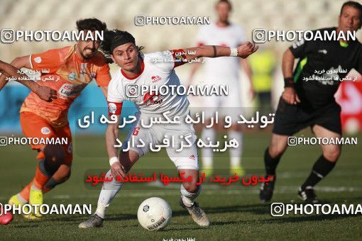 1585340, Tehran, , لیگ برتر فوتبال ایران، Persian Gulf Cup، Week 15، First Leg، Saipa 1 v 2 Tractor Sazi on 2021/02/14 at Shahid Dastgerdi Stadium