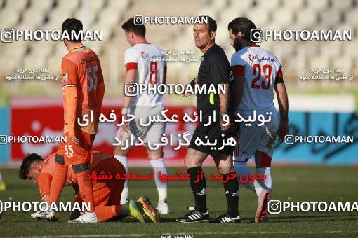 1585368, Tehran, , لیگ برتر فوتبال ایران، Persian Gulf Cup، Week 15، First Leg، Saipa 1 v 2 Tractor Sazi on 2021/02/14 at Shahid Dastgerdi Stadium