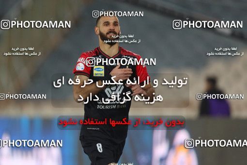 1584938, Tehran, Iran, لیگ برتر فوتبال ایران، Persian Gulf Cup، Week 15، First Leg، Persepolis 1 v 0 Paykan on 2021/02/14 at Azadi Stadium
