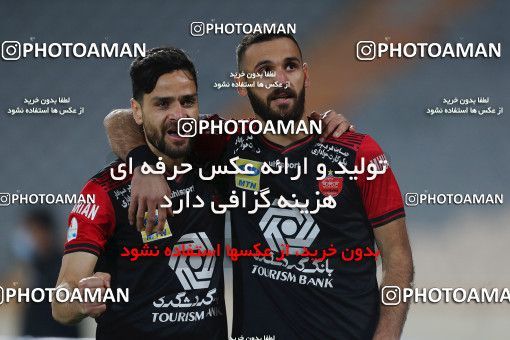 1584952, Tehran, Iran, لیگ برتر فوتبال ایران، Persian Gulf Cup، Week 15، First Leg، Persepolis 1 v 0 Paykan on 2021/02/14 at Azadi Stadium