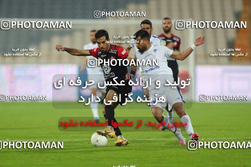 1584947, Tehran, Iran, لیگ برتر فوتبال ایران، Persian Gulf Cup، Week 15، First Leg، Persepolis 1 v 0 Paykan on 2021/02/14 at Azadi Stadium