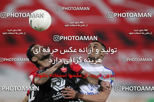 1585157, Tehran, Iran, لیگ برتر فوتبال ایران، Persian Gulf Cup، Week 15، First Leg، Persepolis 1 v 0 Paykan on 2021/02/14 at Azadi Stadium
