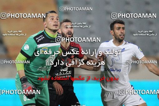 1585198, لیگ برتر فوتبال ایران، Persian Gulf Cup، Week 15، First Leg، 2021/02/14، Tehran، Azadi Stadium، Persepolis 1 - 0 Paykan