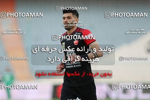 1585067, Tehran, Iran, لیگ برتر فوتبال ایران، Persian Gulf Cup، Week 15، First Leg، Persepolis 1 v 0 Paykan on 2021/02/14 at Azadi Stadium