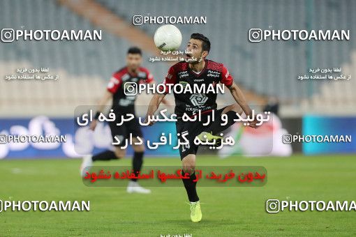 1585017, Tehran, Iran, لیگ برتر فوتبال ایران، Persian Gulf Cup، Week 15، First Leg، Persepolis 1 v 0 Paykan on 2021/02/14 at Azadi Stadium