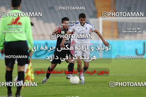 1584999, Tehran, Iran, لیگ برتر فوتبال ایران، Persian Gulf Cup، Week 15، First Leg، Persepolis 1 v 0 Paykan on 2021/02/14 at Azadi Stadium