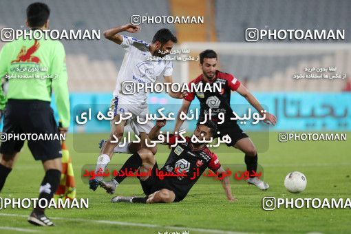 1585007, لیگ برتر فوتبال ایران، Persian Gulf Cup، Week 15، First Leg، 2021/02/14، Tehran، Azadi Stadium، Persepolis 1 - 0 Paykan