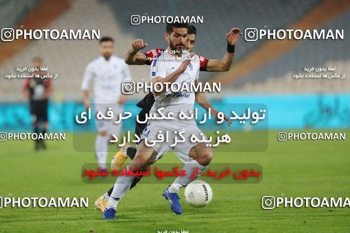 1585045, Tehran, Iran, لیگ برتر فوتبال ایران، Persian Gulf Cup، Week 15، First Leg، Persepolis 1 v 0 Paykan on 2021/02/14 at Azadi Stadium