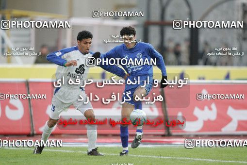 1590593, Tehran, , لیگ برتر فوتبال ایران، Persian Gulf Cup، Week 20، Second Leg، Esteghlal 1 v 0 Esteghlal Ahvaz on 2006/01/27 at Azadi Stadium