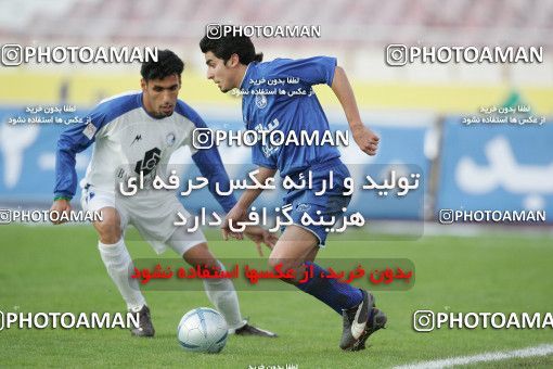 1590551, Tehran, , لیگ برتر فوتبال ایران، Persian Gulf Cup، Week 20، Second Leg، Esteghlal 1 v 0 Esteghlal Ahvaz on 2006/01/27 at Azadi Stadium