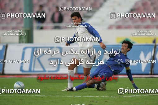 1590506, Tehran, , لیگ برتر فوتبال ایران، Persian Gulf Cup، Week 20، Second Leg، Esteghlal 1 v 0 Esteghlal Ahvaz on 2006/01/27 at Azadi Stadium