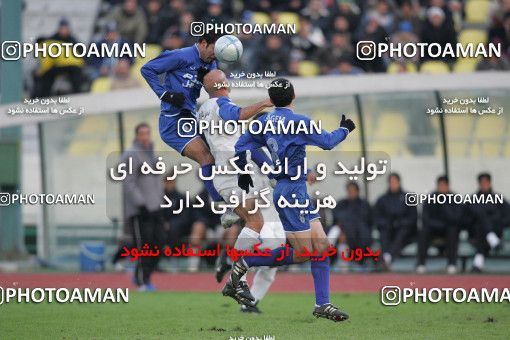 1590518, Tehran, , لیگ برتر فوتبال ایران، Persian Gulf Cup، Week 20، Second Leg، Esteghlal 1 v 0 Esteghlal Ahvaz on 2006/01/27 at Azadi Stadium