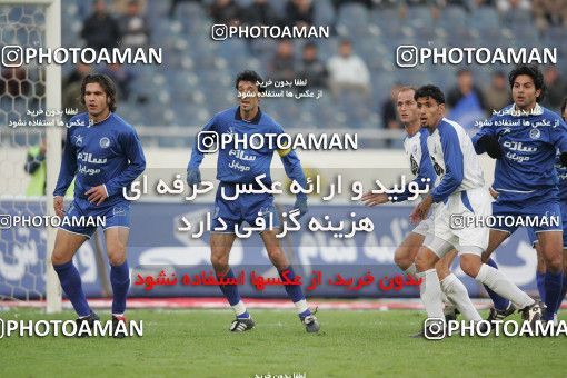 1590528, Tehran, , لیگ برتر فوتبال ایران، Persian Gulf Cup، Week 20، Second Leg، Esteghlal 1 v 0 Esteghlal Ahvaz on 2006/01/27 at Azadi Stadium