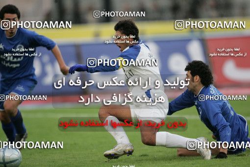 1590513, Tehran, , لیگ برتر فوتبال ایران، Persian Gulf Cup، Week 20، Second Leg، Esteghlal 1 v 0 Esteghlal Ahvaz on 2006/01/27 at Azadi Stadium