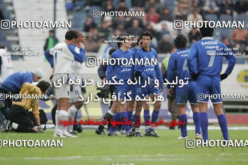 1590543, Tehran, , لیگ برتر فوتبال ایران، Persian Gulf Cup، Week 20، Second Leg، Esteghlal 1 v 0 Esteghlal Ahvaz on 2006/01/27 at Azadi Stadium