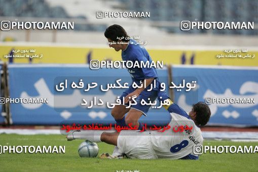 1590569, Tehran, , لیگ برتر فوتبال ایران، Persian Gulf Cup، Week 20، Second Leg، Esteghlal 1 v 0 Esteghlal Ahvaz on 2006/01/27 at Azadi Stadium