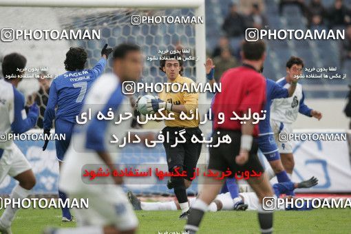 1590605, Tehran, , لیگ برتر فوتبال ایران، Persian Gulf Cup، Week 20، Second Leg، Esteghlal 1 v 0 Esteghlal Ahvaz on 2006/01/27 at Azadi Stadium
