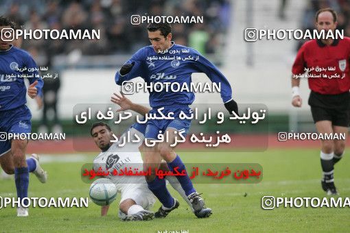1590508, Tehran, , لیگ برتر فوتبال ایران، Persian Gulf Cup، Week 20، Second Leg، Esteghlal 1 v 0 Esteghlal Ahvaz on 2006/01/27 at Azadi Stadium