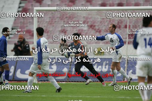 1590568, Tehran, , لیگ برتر فوتبال ایران، Persian Gulf Cup، Week 20، Second Leg، Esteghlal 1 v 0 Esteghlal Ahvaz on 2006/01/27 at Azadi Stadium