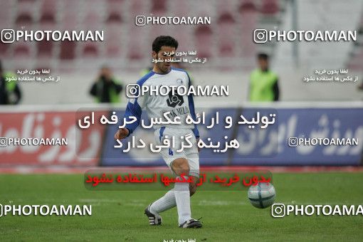 1590590, Tehran, , لیگ برتر فوتبال ایران، Persian Gulf Cup، Week 20، Second Leg، Esteghlal 1 v 0 Esteghlal Ahvaz on 2006/01/27 at Azadi Stadium