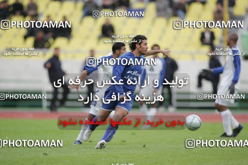 1590614, Tehran, , لیگ برتر فوتبال ایران، Persian Gulf Cup، Week 20، Second Leg، Esteghlal 1 v 0 Esteghlal Ahvaz on 2006/01/27 at Azadi Stadium