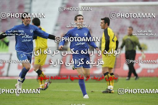 1590911, Tehran, Iran, لیگ برتر فوتبال ایران، Persian Gulf Cup، Week 22، Second Leg، Esteghlal 2 v 1 Sepahan on 2006/02/12 at Azadi Stadium