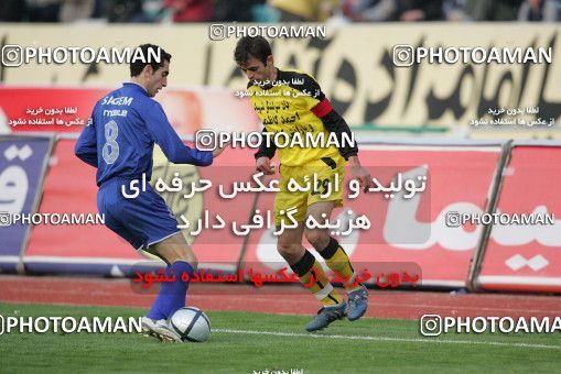 1590903, Tehran, Iran, لیگ برتر فوتبال ایران، Persian Gulf Cup، Week 22، Second Leg، Esteghlal 2 v 1 Sepahan on 2006/02/12 at Azadi Stadium