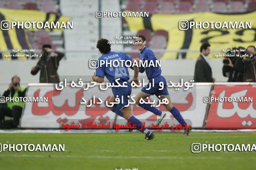 1590954, Tehran, Iran, لیگ برتر فوتبال ایران، Persian Gulf Cup، Week 22، Second Leg، Esteghlal 2 v 1 Sepahan on 2006/02/12 at Azadi Stadium