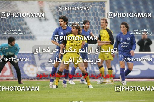 1591074, Tehran, Iran, لیگ برتر فوتبال ایران، Persian Gulf Cup، Week 22، Second Leg، Esteghlal 2 v 1 Sepahan on 2006/02/12 at Azadi Stadium