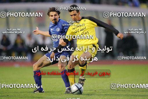 1591109, Tehran, Iran, لیگ برتر فوتبال ایران، Persian Gulf Cup، Week 22، Second Leg، Esteghlal 2 v 1 Sepahan on 2006/02/12 at Azadi Stadium