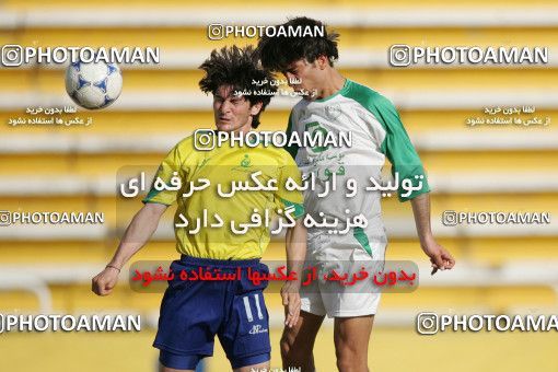 1591631, Tehran, Iran, لیگ برتر فوتبال ایران، Persian Gulf Cup، Week 25، Second Leg، Rah Ahan 1 v 3 Pas on 2006/03/09 at Ekbatan Stadium