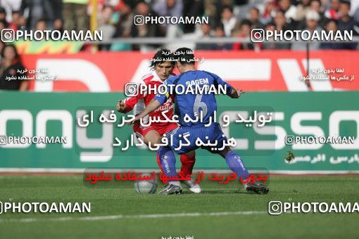 1591996, Tehran, , لیگ برتر فوتبال ایران، Persian Gulf Cup، Week 25، Second Leg، Persepolis 0 v 0 Esteghlal on 2006/03/10 at Azadi Stadium