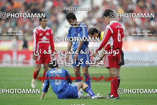 1592167, Tehran, , لیگ برتر فوتبال ایران، Persian Gulf Cup، Week 25، Second Leg، Persepolis 0 v 0 Esteghlal on 2006/03/10 at Azadi Stadium