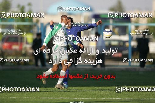 1592696, Tehran,Sabashahr, Iran, لیگ برتر فوتبال ایران، Persian Gulf Cup، Week 28، Second Leg، Saba 1 v 1 Zob Ahan Esfahan on 2006/04/08 at Saba Shahr Stadium