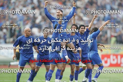 1593533, Tehran, , لیگ برتر فوتبال ایران، Persian Gulf Cup، Week 30، Second Leg، Esteghlal 4 v 1 Bargh Shiraz on 2006/04/21 at Azadi Stadium