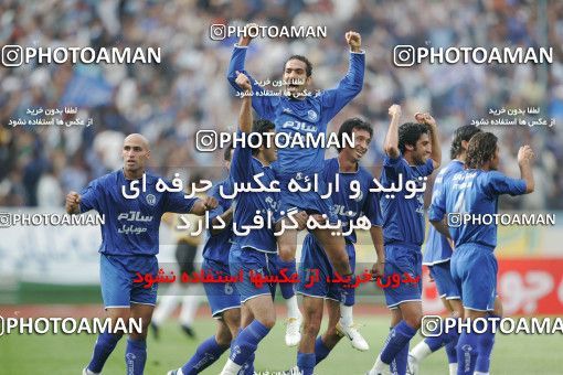 1593552, Tehran, , لیگ برتر فوتبال ایران، Persian Gulf Cup، Week 30، Second Leg، Esteghlal 4 v 1 Bargh Shiraz on 2006/04/21 at Azadi Stadium