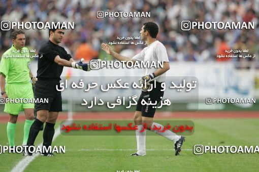 1593567, Tehran, , لیگ برتر فوتبال ایران، Persian Gulf Cup، Week 30، Second Leg، Esteghlal 4 v 1 Bargh Shiraz on 2006/04/21 at Azadi Stadium