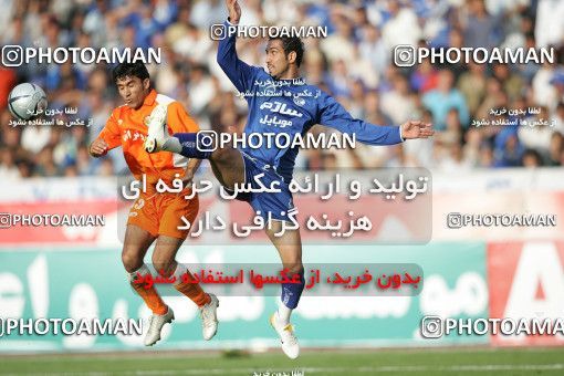 1593438, Tehran, , لیگ برتر فوتبال ایران، Persian Gulf Cup، Week 30، Second Leg، Esteghlal 4 v 1 Bargh Shiraz on 2006/04/21 at Azadi Stadium