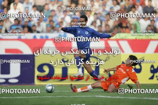 1593444, لیگ برتر فوتبال ایران، Persian Gulf Cup، Week 30، Second Leg، 2006/04/21، Tehran، Azadi Stadium، Esteghlal 4 - ۱ Bargh Shiraz