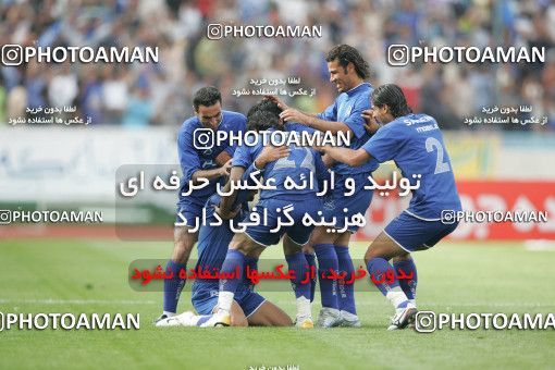 1593677, Tehran, , لیگ برتر فوتبال ایران، Persian Gulf Cup، Week 30، Second Leg، Esteghlal 4 v 1 Bargh Shiraz on 2006/04/21 at Azadi Stadium