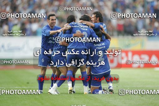 1593626, Tehran, , لیگ برتر فوتبال ایران، Persian Gulf Cup، Week 30، Second Leg، Esteghlal 4 v 1 Bargh Shiraz on 2006/04/21 at Azadi Stadium