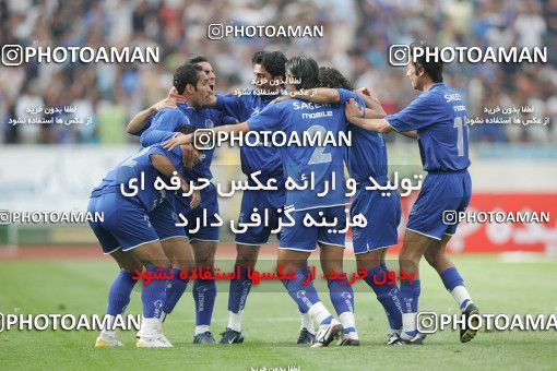 1593792, Tehran, , لیگ برتر فوتبال ایران، Persian Gulf Cup، Week 30، Second Leg، Esteghlal 4 v 1 Bargh Shiraz on 2006/04/21 at Azadi Stadium