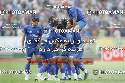 1593807, Tehran, , لیگ برتر فوتبال ایران، Persian Gulf Cup، Week 30، Second Leg، Esteghlal 4 v 1 Bargh Shiraz on 2006/04/21 at Azadi Stadium