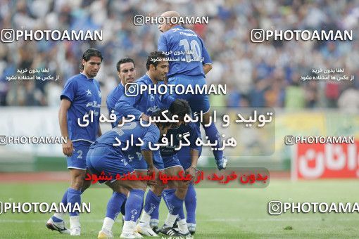 1593695, Tehran, , لیگ برتر فوتبال ایران، Persian Gulf Cup، Week 30، Second Leg، Esteghlal 4 v 1 Bargh Shiraz on 2006/04/21 at Azadi Stadium