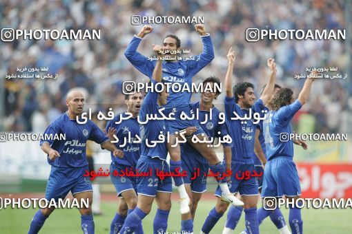 1593667, لیگ برتر فوتبال ایران، Persian Gulf Cup، Week 30، Second Leg، 2006/04/21، Tehran، Azadi Stadium، Esteghlal 4 - ۱ Bargh Shiraz